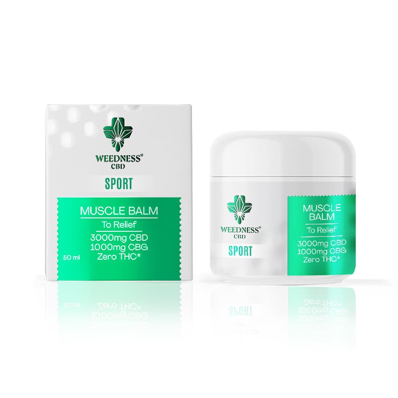 Βάλσαμο Sport Ανακούφισης Μυών 3000mg CBD και 1000mg CBG
