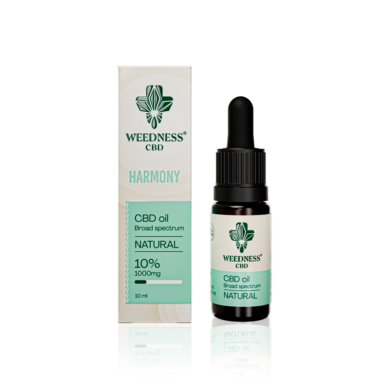 Έλαιο CBD Harmony 10% | Natural 10ml