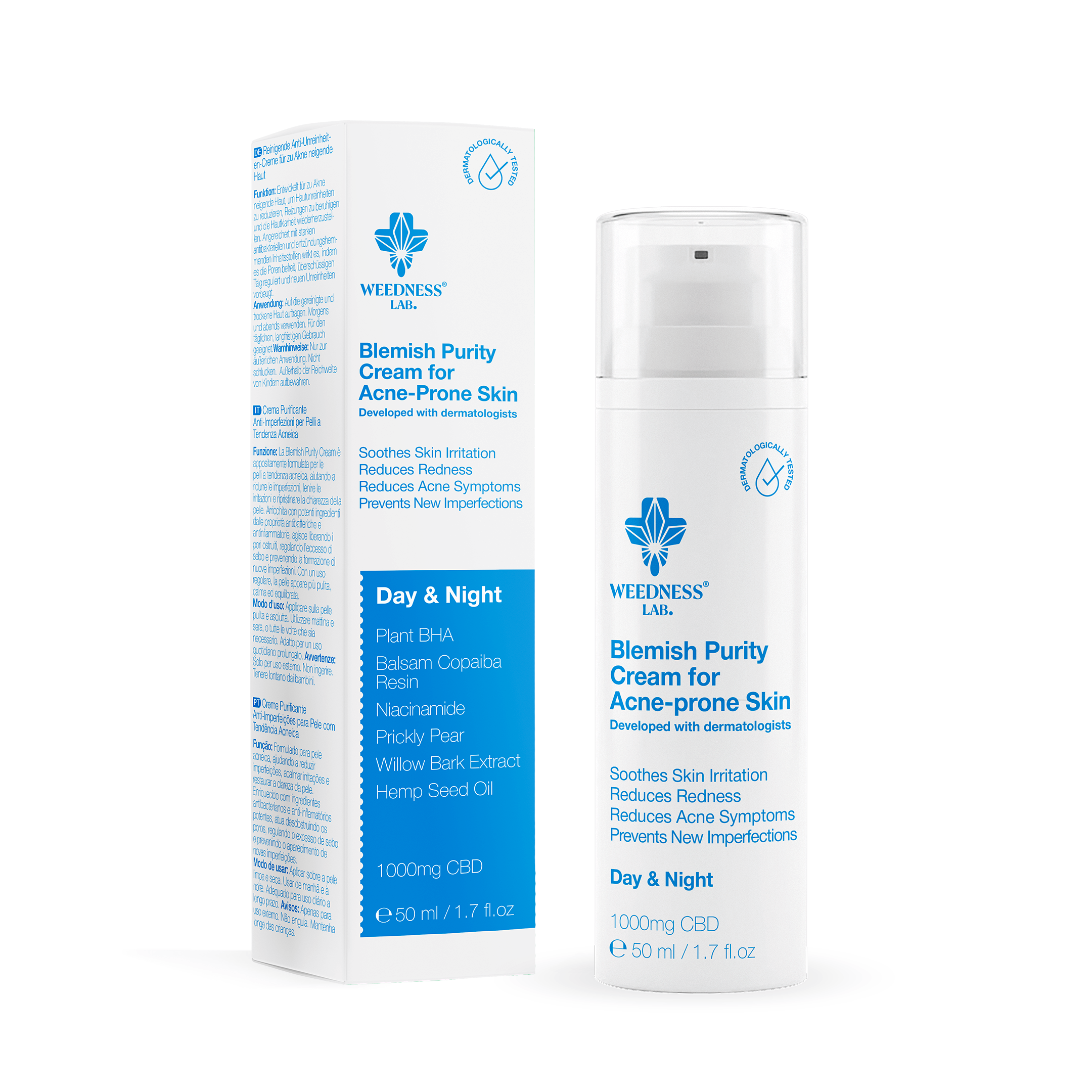 Κρέμα CBD Blemish Purity για επιρρεπές σε ακμή δέρμα